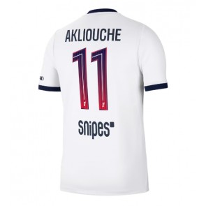 Paris Saint-Germain Maghnes Akliouche #11 Bortatröja 2026-27 Kortärmad